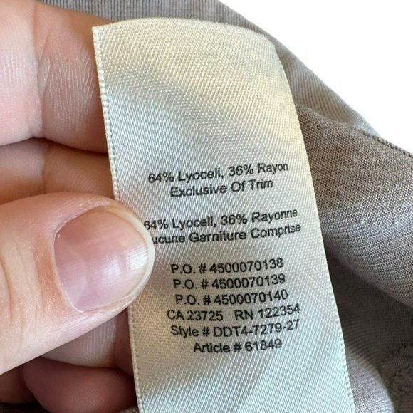 Aritzia Wilfred Gabrielle Gray Pull On Elastic Waist Skirt Womens XS - Picture 5 of 5